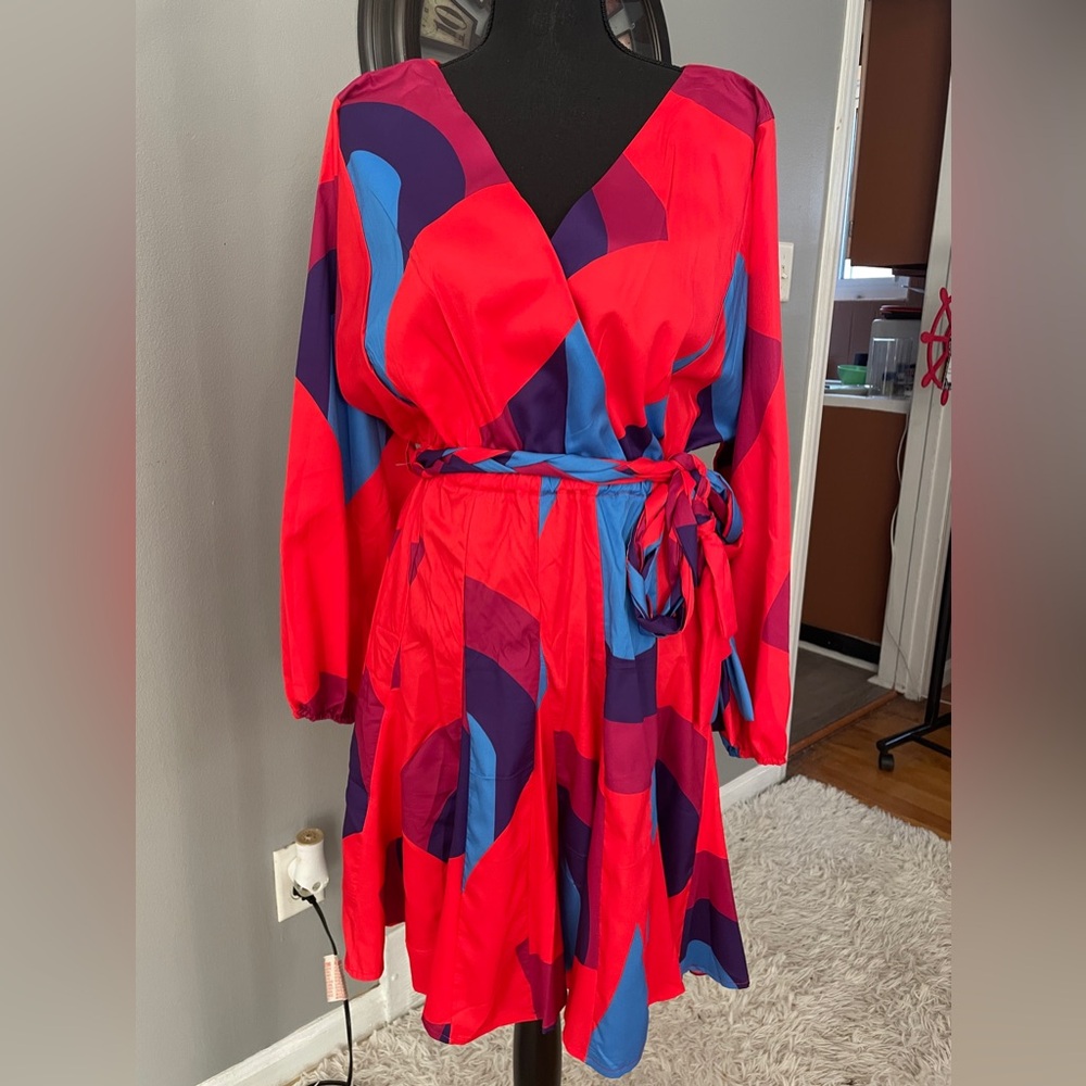 Summer multicolored dress
